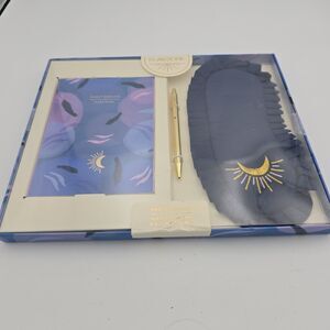 NEW Flawsome Sweet Dreams Sleep Diary Pen & Sleep Mask Gift Set Sealed